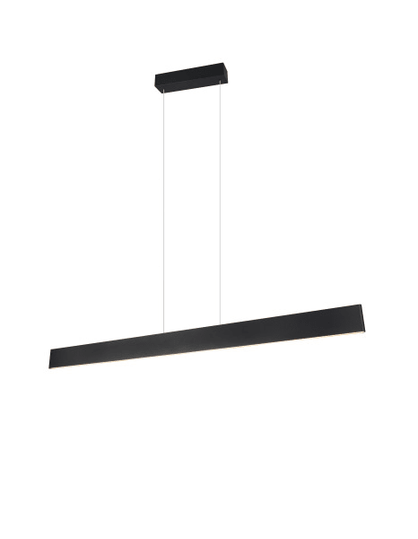 TRIO LEUCHTEN - 4200lm 2700-6000K,L.150cm,Met. Schwarz m.,CCT+TouchD, Lift-me