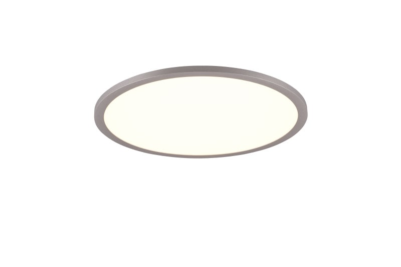 TRIO LEUCHTEN - 20W, 3000-6500K, 2250lm, 3W-RGB, D.40xH.4,5cm dimmb, FB, Met, titanfarbig