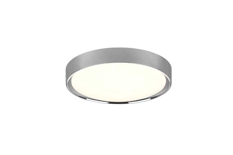 TRIO LEUCHTEN - 18W LED/3000K/1850Lm,D.33cm,IP44, Chrom, Acryl weiß