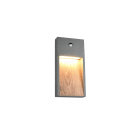 TRIO LEUCHTEN - 11W, 3000K IP44, 1200lm,B.16,5xH.33xA.4,5cm Bew.meld, Met.,anthr., holzf.