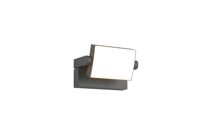 TRIO LEUCHTEN - 1000lm, B.20xH.10xT.15cm, IP54 Metall, anthrazit