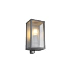 TRIO LEUCHTEN - B.14xH.29xT.13,5cm, IP44 Bew.-melder, Met., anthrazit