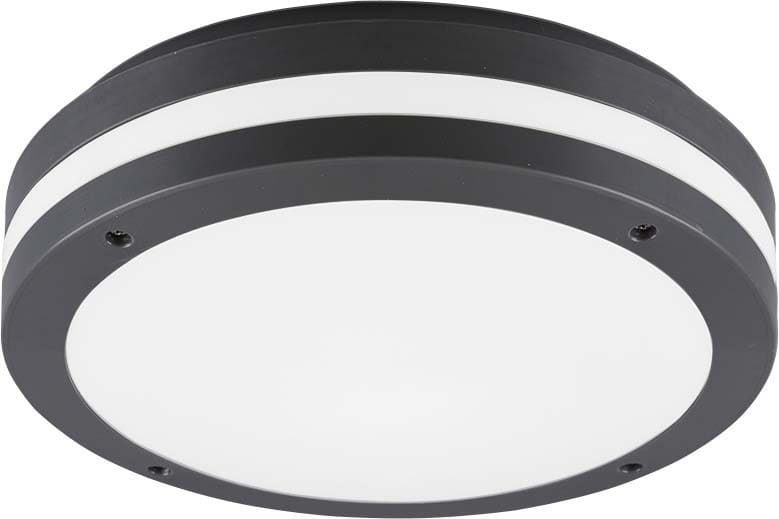 TRIO LEUCHTEN - 1000lm, 3000K, H.9xD.30cm IP54, Anthrazit