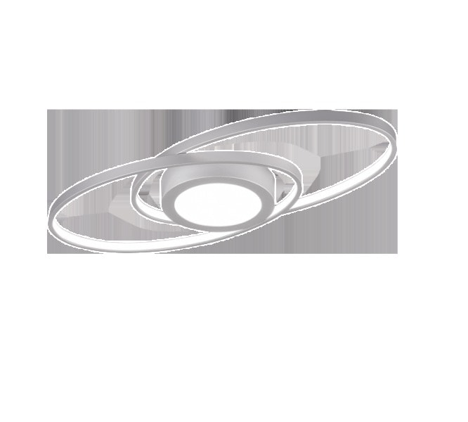 TRIO LEUCHTEN - 3000K, 3000lm, H.4xB.57xL.23cm,Switch-Dimmer,titanfarbig