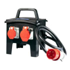 DOEPKE - Vollgummiverteiler mobil, 230/400V, 32A bis 16A, 32A