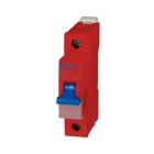 DOEPKE - LS-Schalter 1p, B-Char, 16A, 230/400V AC, 16A, 60V DC, 6kA, rotes Geh.