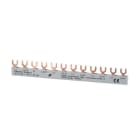 DOEPKE - Gabelsammelschiene Eurovario 2p, 12 TE, 63A, 500V (AC), ((L1, L2/N) x 6)