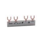 DOEPKE - Gabelsammelschiene Eurovario 2p, 4.5 TE, 63A, 500V (AC), ((L1, L2/N-Hi) x 2)