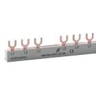 DOEPKE - Gabelsammelschiene 3p, 9 TE, 63A, 500V (AC), (L1, L2, L3-N + L2..)