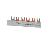 DOEPKE - Gabelsammelschiene 2p, 1010mm ablängbar, 80A, 500V (AC)