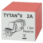 DOEPKE - Tytan Sicherungssteckersatz AC/DC, 2A, rosa, elektronisch