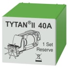 DOEPKE - Tytan Sicherungssteckersatz AC/DC, 40A, grün, elektronisch