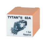 DOEPKE - Tytan Sicherungssteckersatz 230/400V AC, 1A, violett, elektronisch