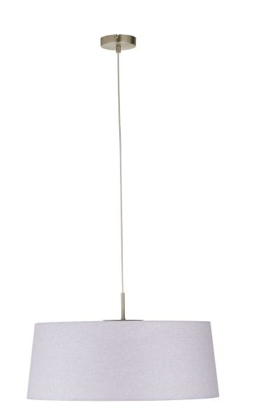 HUFNAGEL - Pendelleuchte ML Messing, Schirm cream