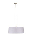 HUFNAGEL - Pendelleuchte ML Messing, Schirm cream