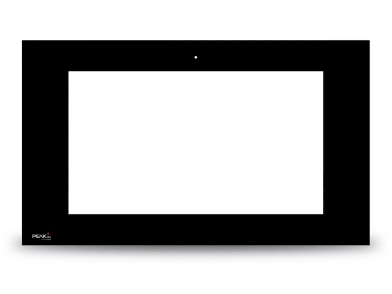 PEAKNX GMBH - Frontglas für Controlpro KNX Touchpanel schwarz