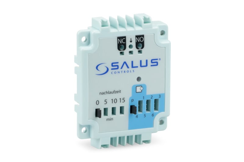 SALUS CONTROLS - Pumpen Logik Modul, mit Pumpenschutzfunktion und einstellbarer Nachlaufzeit