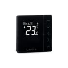 SALUS CONTROLS - Digitaler Raumthermostat, 230V, UP, Schwarz, großes Display, Schaltstrom 3A