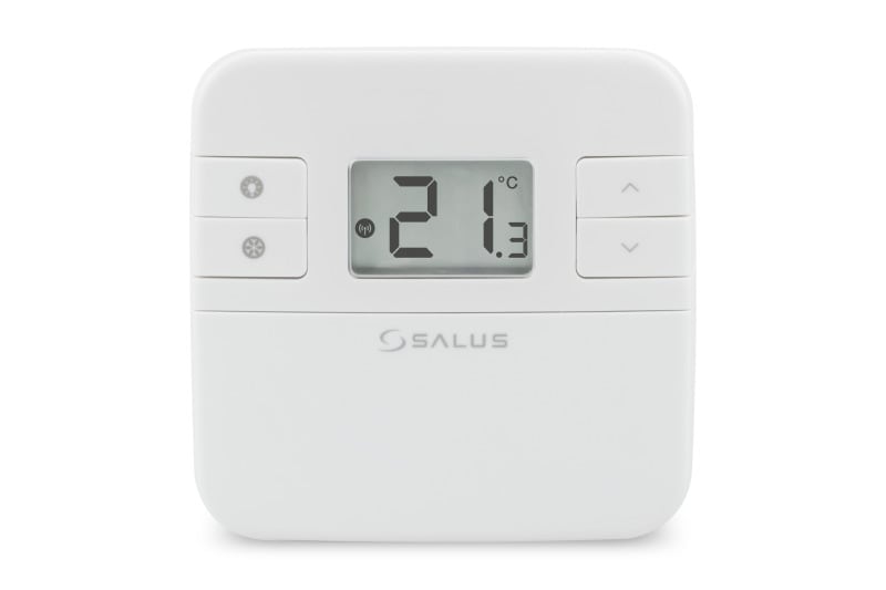 SALUS CONTROLS - Digitaler Raumthermostat, potentialfreier Kontakt, Batterie betrieben