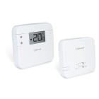 SALUS CONTROLS - Digitaler Funk-Raumthermostat, potentialfreier Kontakt, Batterie betrieben