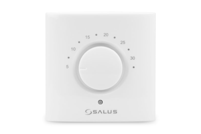 SALUS CONTROLS - Funkraumthermostat mit Drehscheibe,Batterie, verwenden mit KL08RF oder UGE600