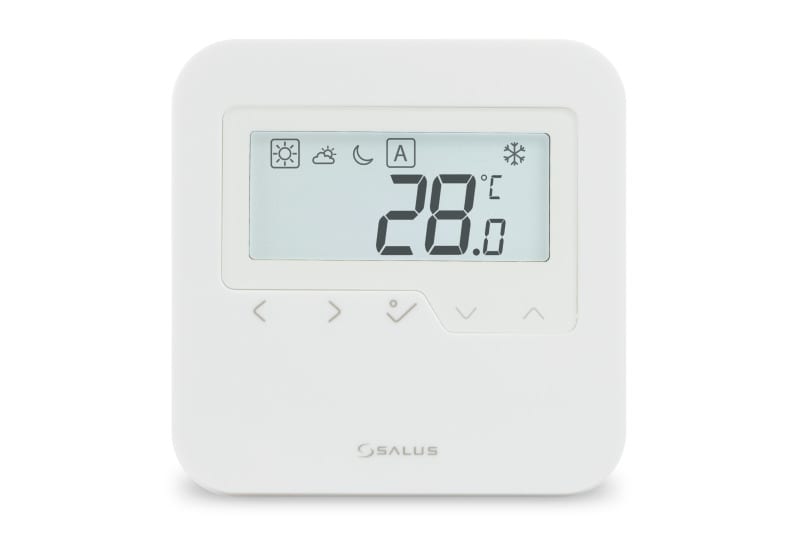 SALUS CONTROLS - Digititaler Funkraumthermostat Batterie, verwenden mit KL08RF oder UGE600