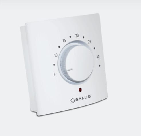 SALUS CONTROLS - Funkthermostat mit Drehregler, 868 MHz kombinierbar mit SPE868, SR868 u. RXRT510