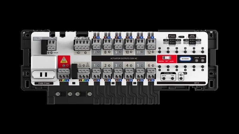 SALUS CONTROLS - Variable Funkregelklemmleiste 230V, max. 12 Zonen-max. 12 Kreise, 230V