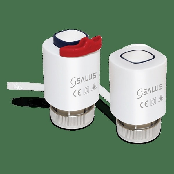 SALUS CONTROLS - Thermischer Stellantrieb 230V mit Pin für First Open Funktion, M30x1,5