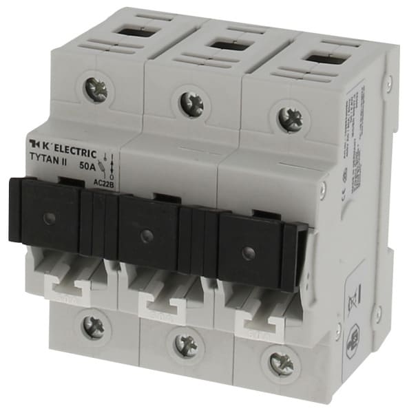 K'ELECTRIC - D0 Lasttrennschalter RE TYTAN II 3p 50A bestückt
