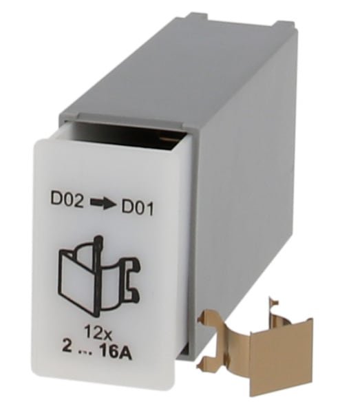 K'ELECTRIC - Stecker-Reduzierfelder D02 auf D01, rostfrei