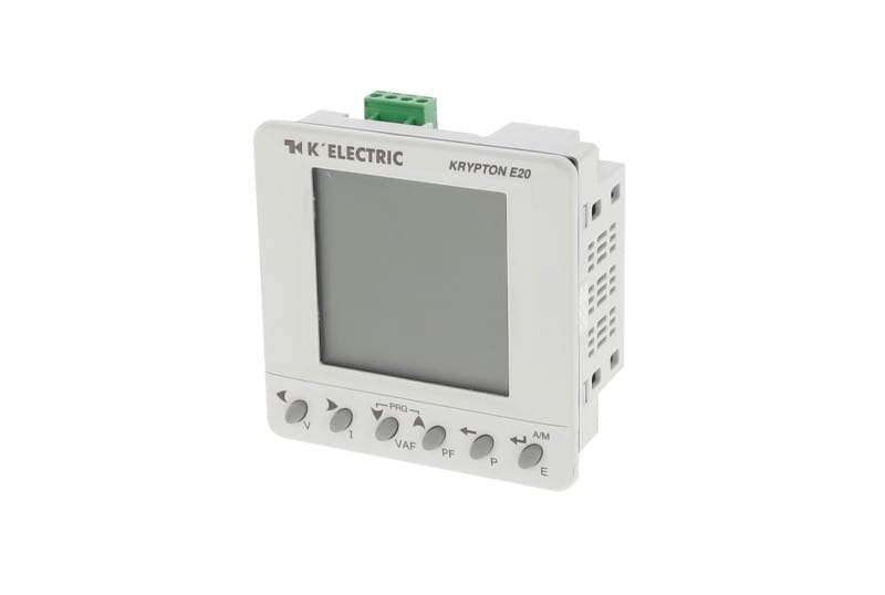K'ELECTRIC - Plug'n-Wire Multimessgerät Krypton E20 Schalttafeleinbau