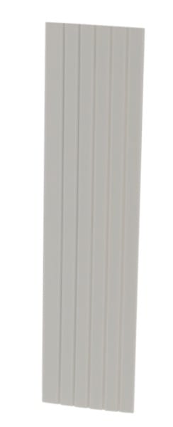 K'ELECTRIC - Leerfeldblende 195x56mm für Systemabdeckungen, grau