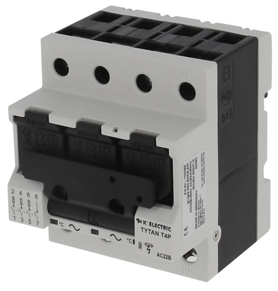 K'ELECTRIC - D0 Lasttrennschalter RE TYTAN T4P 3p+N 63A, 4 TE