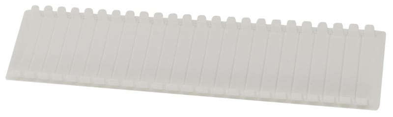 K'ELECTRIC - Blindabdeckung für Wohnungsverteiler 12TE, 220mm lang, weiss