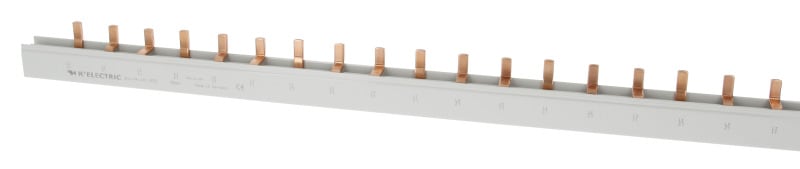 K'ELECTRIC - Steg-Verdrahtungsschiene 3pol., 35mm2, 37TE, 27mm