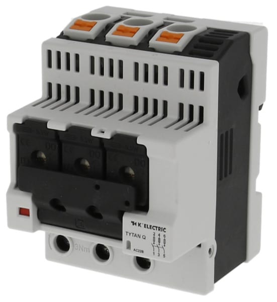 K'ELECTRIC - TYTAN Q D0-Lasttrennschalter 3p , 63A-D02, 3-polig schaltend , 4TE