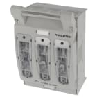 K'ELECTRIC - NH 1 Reiter-Lasttrennschalter 250A, 3pol., KE Abgang unten, Anschlussschraube M10