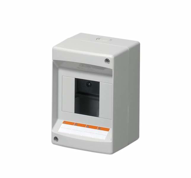 ELETTROCANALI SPA - EC61003 AP-Modulgehäuse IP40 90x130x85 ohne Tür 4TE