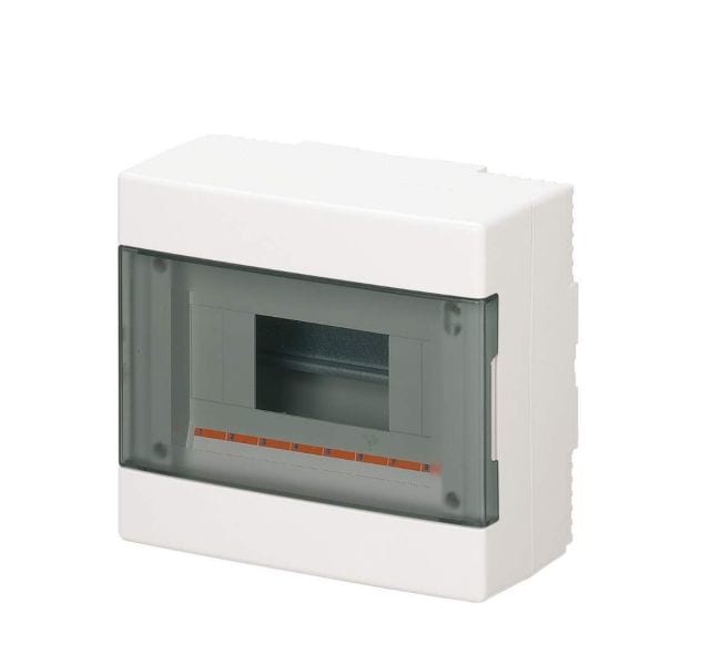 ELETTROCANALI SPA - EC60008B AP-Modulgehäuse IP40 200x180x100 mit Tür 8TE