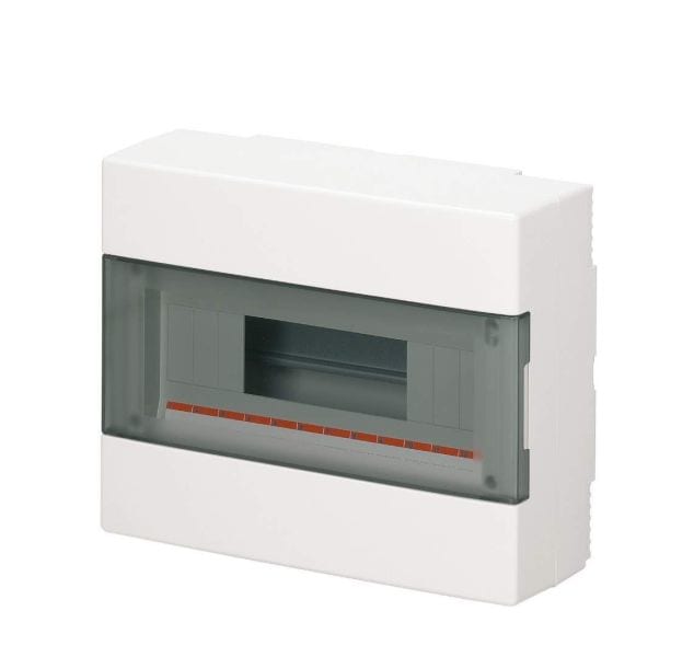 ELETTROCANALI SPA - EC60012B AP-Modulgehäuse IP40 280x220x100 mit Tür 12TE