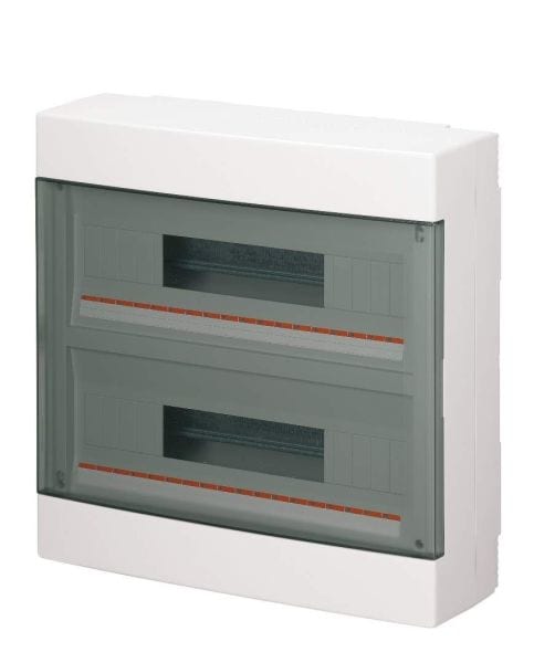 ELETTROCANALI SPA - EC60036B AP-Modulgehäuse IP40 400x400x130 mit Tür 36TE
