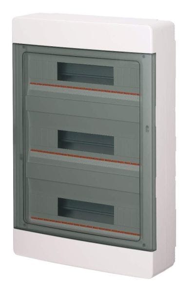 ELETTROCANALI SPA - EC60054B AP-Modulgehäuse IP40 400x550x130 mit Tür 54TE