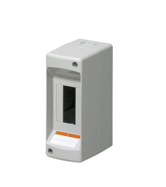 ELETTROCANALI SPA - EC61002 AP-Modulgehäuse IP40 50x130x85 ohne Tür 2TE