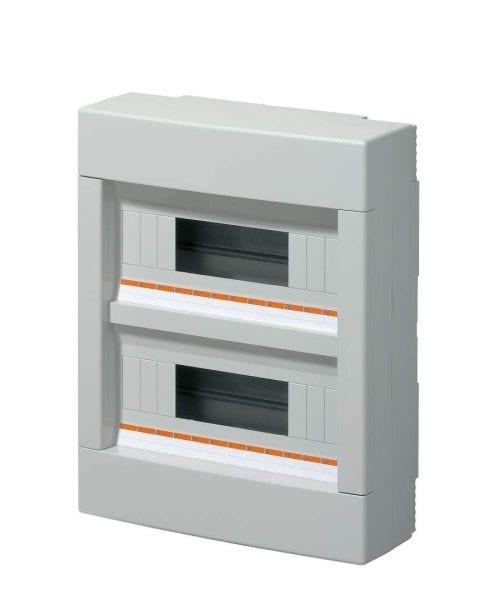 ELETTROCANALI SPA - EC61024 AP-Modulgehäuse IP40 280x350x100 ohne Tür 24TE