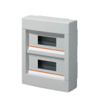 ELETTROCANALI SPA - EC61024 AP-Modulgehäuse IP40 280x350x100 ohne Tür 24TE