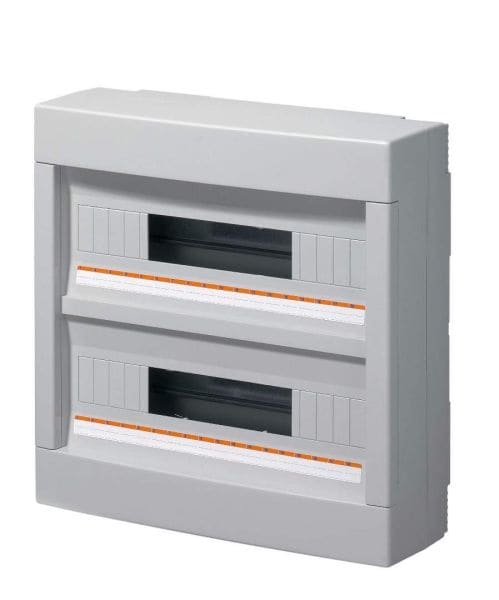 ELETTROCANALI SPA - EC61036 AP-Modulgehäuse IP40 400x400x130 ohne Tür 36TE