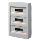 ELETTROCANALI SPA - EC61054 AP-Modulgehäuse IP40 400x550x130 ohne Tür 54TE