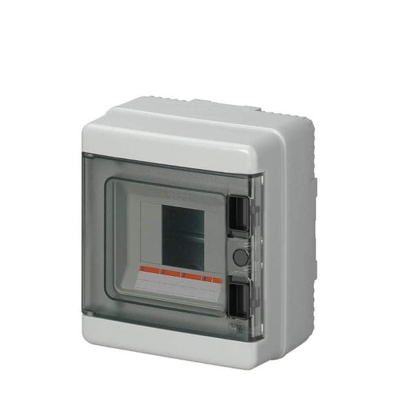 ELETTROCANALI SPA - EC62004 AP-Modulgehäuse IP65 150x170x100 mit Tür 4TE