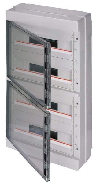 ELETTROCANALI SPA - EC62072 AP-Modulgehäuse IP65 420x885x150 mit Tür 72TE